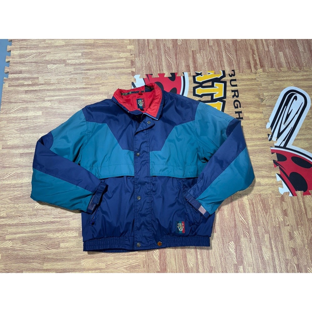 Sun‎ Ice Windbreaker Jacket Men's Medium Green and Blue